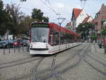 Der Tw 651,am 31.August 2021,am Erfurter Domplatz.