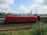 187 104 durchfuhr,am 02.September 2021,den Bahnhof Bebra.