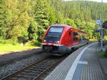 641 020 hatte,am 03.September 2021,sein Ziel Katzhütte erreicht.