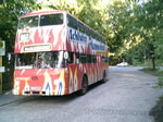 In Berlin fhrt auf der Liene 218 (ZOB - Pfaueninsel) tglich ein historischer Bus.