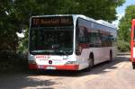 Mercedes Citaro Linienbus am Bahnhof Deidesheim am 31.5.2014.