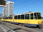 Tatra der BVG auf der Linie M4 in Berlin.