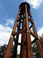 Wasserturm im Naturpark S�dgel�nde Berlin, ehemals Verschiebebahnhof Tempelhof, am 05.09.2018.