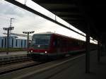 Sonderzug von Warnemnde Richtung Seelze bei der Ausfahrt im   Rostocker Hbf(29.05.10)