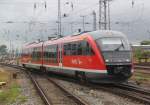 642 554 als RB 12 von Graal-Mritz nach Rostock Hbf bei der Einfahrt im Rostocker Hbf.18.07.2015