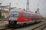 642 579-6 als RB 12 von Graal-Mritz nach Rostock Hbf bei der Einfahrt im Rostocker Hbf.15.08.2015