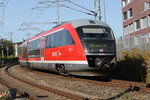 642 054 als RB12(Graal Mritz-Rostock)bei der Einfahrt im Rostocker Hbf.24.09.2016