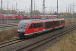 642 554 als RB 11(RB 13124)von Tessin nach Wismar bei der Einfahrt im Rostocker Hbf.21.10.2016