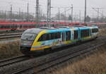 642 040 als RB 11(Wismar-Tessin)kurz hinter Rostock Hbf.07.01.2023