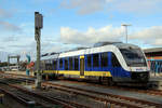 evb 648 171 am 03.11.2019 in Bremervörde Bahnhof.