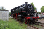 PRESS 86 333 Sonderfahrt im nassen Dreieck auf der EVB-Strecke Zeven - Tostedt.