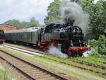 86 1744 auf Rangierfahrt,am 12.Juli 2020,in Bergen/Rügen.