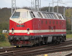 119 158-4(219 158-3)beim Rangieren im Rostocker Hbf.29.10.2016