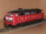 Selbst im Modell habe ich die 218.Hier ist es 218 362 von Fleischmann die ich im Original in Kaiserslautern antraf.