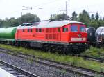 Eine DB 232 steht am 30.08.2010 im Bahnhof Gladbeck-West.