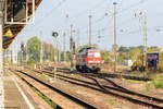 233 314-4 DB Cargo kam solo durch Stendal und fuhr weiter in Richtung Wolfsburg.