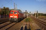 234 278-0 DB Fernverkehr AG mit der Wagenlok 101 080-0  CEWE-Fotobuch  und dem IC 2954 von Berlin Ostbahnhof nach Kln Hbf, bei der Durchfahrt in Rathenow.