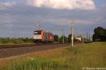 246 010-3 hvle - Havellndische Eisenbahn AG kam als Lz durch Vietznitz gefahren und fuhr in Richtung Wittenberge weiter.