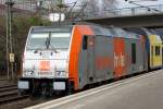 246 010-3 hvle-Havellndische Eisenbahn AG stand am 29.03.2014 im Bahnhof Hamburg-Harburg wenig sptr ging es nach Hamburg Hbf