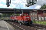 DB Gravita 261 035-0 in Hamburg-Harburg.