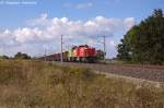 275 809-2 & 275 119-6 Alpha Trains fr LOCON LOGISTIK & CONSULTING AG mit einem Tams Ganzzug der ČD Cargo in Vietznitz und fuhren in Richtung Nauen weiter.