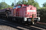 298 310 mit GC 62464 von Rostock-Bramow nach Poppendorf bei der Ausfahrt im Haltepunkt Rostock-Bramow.11.06.2016