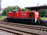 Eine DB 294 ist am 24.06.2010 im Bahnhof von Herne unterwegs.