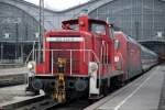 362 926-5 war am Morgen im Leipziger Hbf mit einem IC-Park beschftigt.24.11.2013