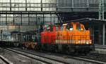 Locon 213/214 003-6 und 214/214 004-4, Bremen Hbf 26.02.16