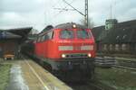 DB 218 462-0 (heute PRESS 218 057) Flensburg 26.12.2000 (c) D.Schikorr, Bearbeitung: M.Steiner