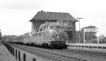 DB 220 014-5 + 051 Flensburg mit D 331 05.06.1981