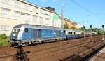 PCW 7/223 081-1 mit dem SDZ 91708 nach Heilbronn/Wildenrath, HH-Hbf, 09.06.12 