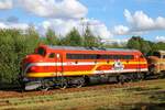 MY 1131 (NoHAB 2372/1957) im Altmark Rail Design mit Olsenbande, Pattburg CFL Cargo Werkstatt 21.09.2022