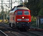 DB 233 510-7 fuhr in fotografenfreundlichem Tempo an uns in Harburg vorbei.