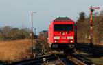 DB 245 023 mit SyltShuttle nach Niebüll in Klanxbüll.