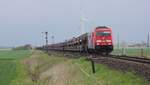 DB 245 023 mit SyltShuttle gen Westerland.