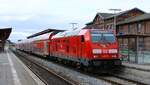 DB Südostbayernbahn 245 010-4 mit Dosto-Leih Park als RE 6 nach Hamburg.