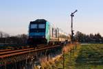 Paribus/NAH.SH/DB 245 204-3 mit RE6 nach Hamburg in Risum-Lindholm.