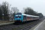 Paribus/NAH.SH/DB 245 214-2 und 209-2 mit  BTE  Ersatzpark Langenhorn 11.12.2016