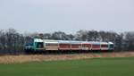 Paribus/NAH.SH/NOB 245 209 und 205 mit Ersatzpark GGotteskoog 08.01.2017