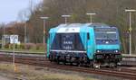 Paribus/NAH.SH/DB 245 202 rangiert mal kurz hin  und her...Husum 14.04.2019