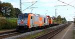 HVLE 246 001-2 mit der Northrail 322 220 127 (ex DSB MK 608) und nem Res Brems/Begleitwagen.