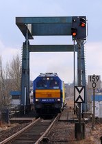 Wegen des verspäteten IC's aus Westerland konnte die 251 003-0 mit ihrer NOB erst mit +20min nach Westerland aufbrechen.