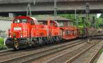 DB 261 099-6 und 092-1 Harburg 02.07.2016