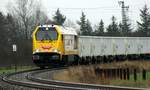 264 011 bei Rangierarbeiten...Jübek 07.12.2018