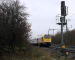 264 011 bei Rangierarbeiten...Jübek 07.12.2018