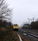 264 011 und das Ende der Rangierarbeiten...Jübek 07.12.2018