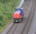 Ehemalige SBB Rangierlok (vermutlich Vossloh 1001461/2003) bei Bochum-Langendreer 10.07.2020