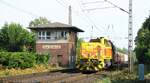 TKSE/EH 541/ 275 834-0 mit Gterzug. Abzw Tiefenbroich 07.06.2024