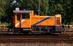 Portrait der northrail/Veolia/NOB 335 143-4 festgehalten im Bhf Husum.